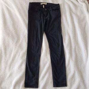 Love Culture Black Dark Wash Skinny Jeans size 7